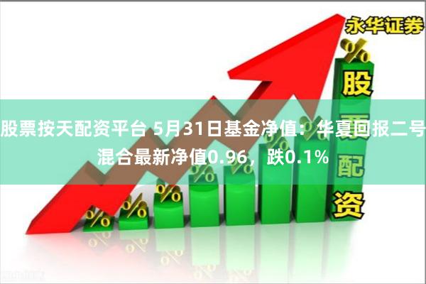 股票按天配资平台 5月31日基金净值：华夏回报二号混合最新净值0.96，跌0.1%